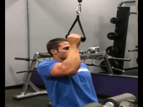 Lat Pulldown, Single Arm, Neutral Grip : BeYourTrainer.com - YouTube