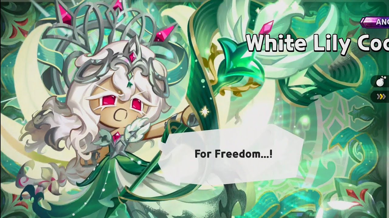 Awakened White Lily Cookie Gacha Animation | Cookie Run Kingdom 