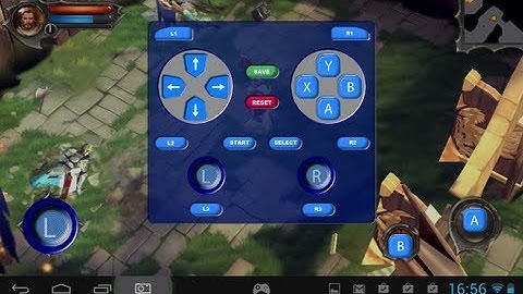 SUPERGAMER俺　ダーククエスト４でキーマッピングのテスト