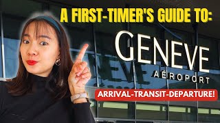 GENEVA AIRPORT: Arrival and Departure Walkthrough (WATCH BEFORE YOU GO!)