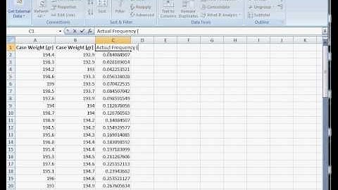 How to Construct a Cumulative Distribution Plot in Excel 2