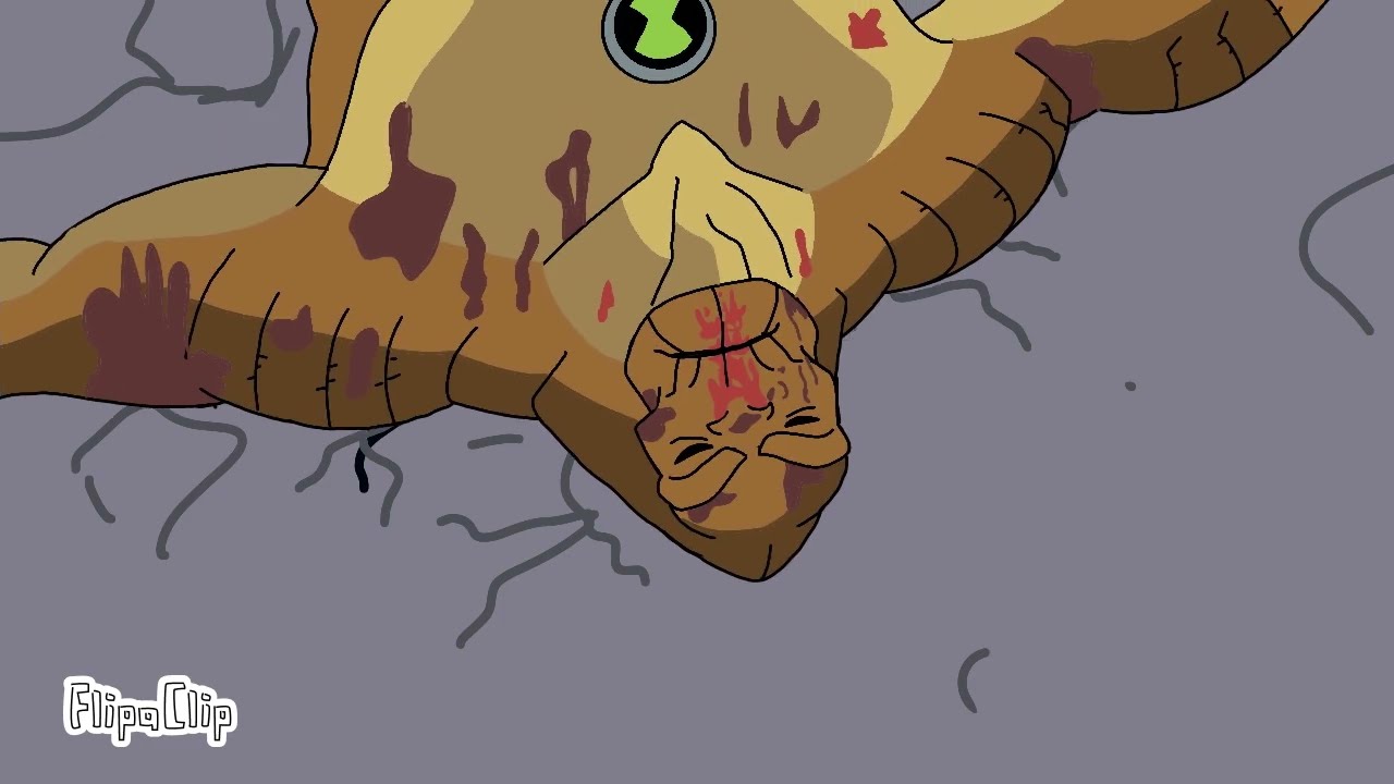 Ben 10 Humungousaur vs Vilgax Animated