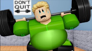 He Was 2000lbs… He Lost it All! A Roblox Movie
