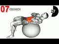 This Stability Ball Crunch Will Transform Your Core Powerful Abs &amp; Obliques Workout for Real Results