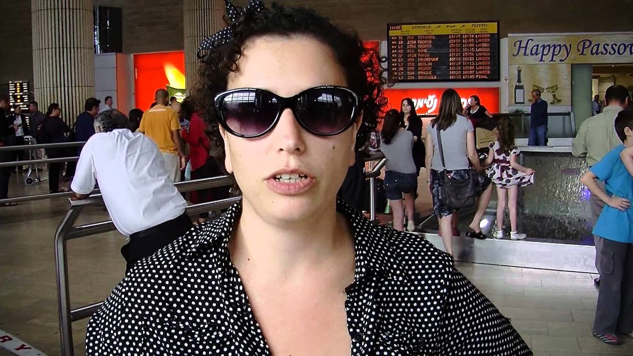 A pro palestinian fly-in to Ben Gurion airport, Israel 15.4.2012.wmv