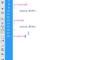 CSS: Styling Hyperlinks