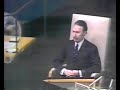 شاهد لحظة دخول الرئيس بومدين الى قاعة الأمم المتحدة 1974 L Entrée Du Président Boumediene à L ONU 