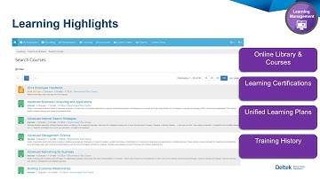 Deltek Talent Learning Overview