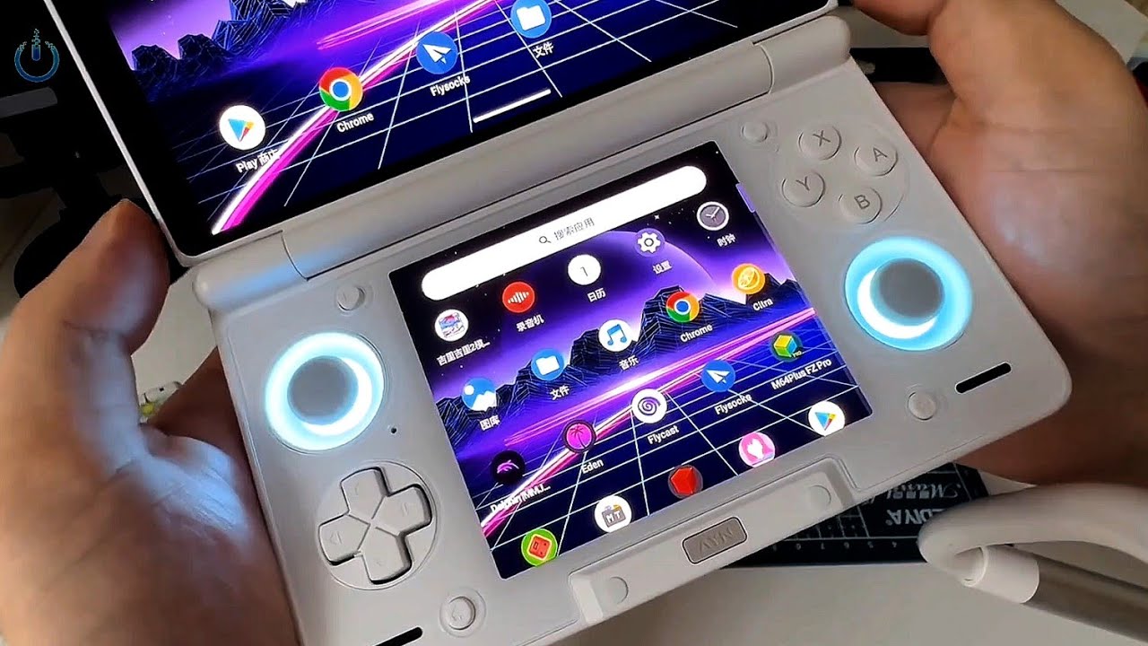 AYN Thor Review The Handheld Android dual Screen - YouTube