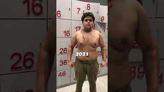 2021 vs 2023 fitness transformation gymmotivation motivation gymworkout gym