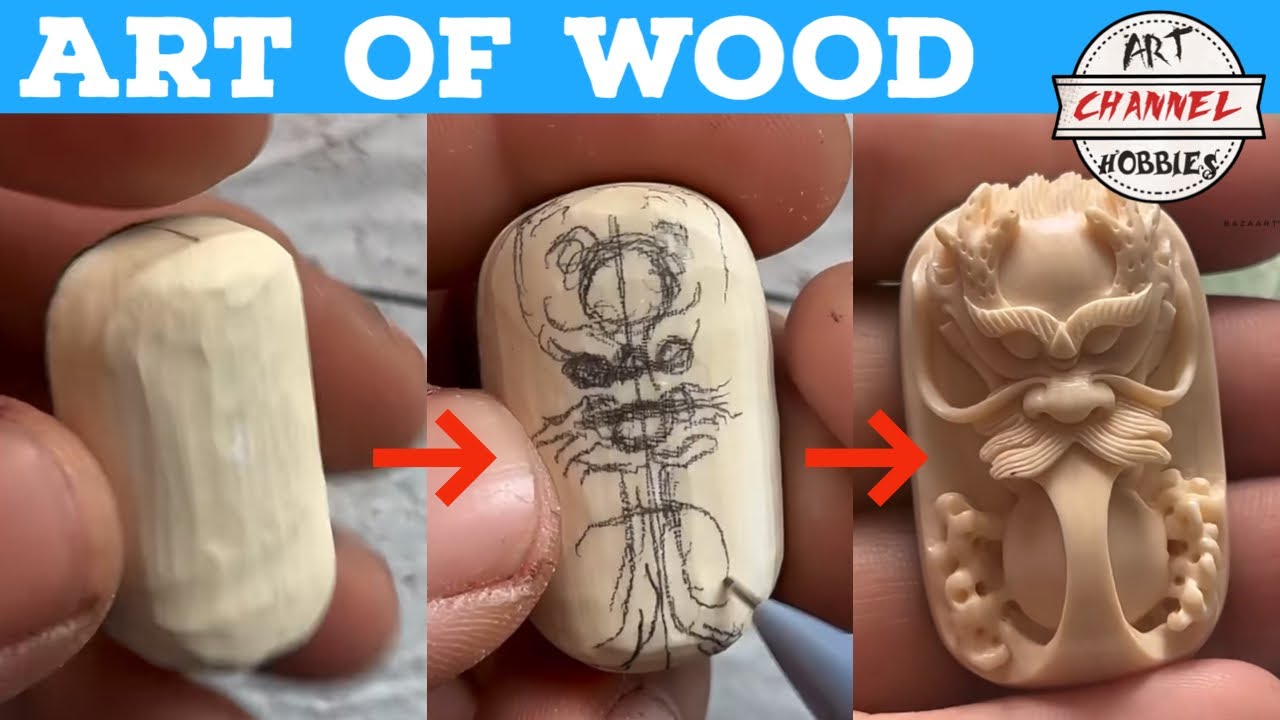 Art Of Wood 木雕艺术雕刻教程- YouTube