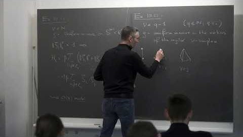 NCCR SwissMAP - Introduction to Statistical Mechanics 1