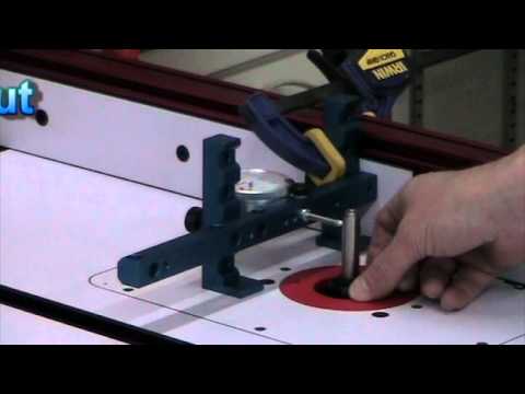 Betterley UNA-GAUGE Adjusting Router and Router Table - YouTube