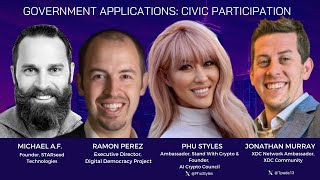 BBW25 - Day 2 - Government Applications: Civic Participation