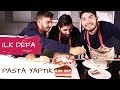 İLK DEFA PASTA YAPTIK! - KAFALAR