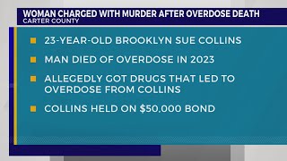 CCSO: Elizabethton woman charged in overdose death