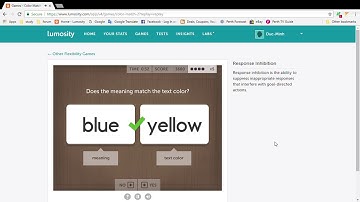 Lumosity - Color Match - 29900 Score - Brain Games - 2017