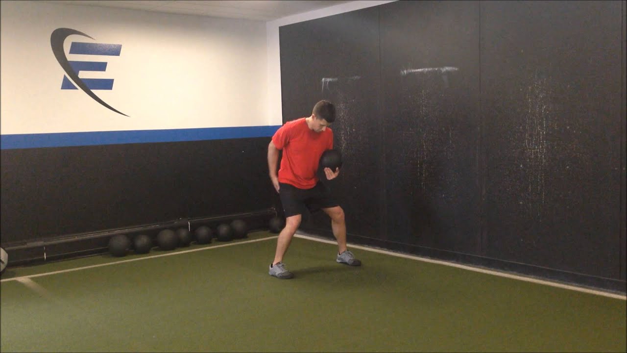 STANDING MEDICINE BALL ROTATION SCOOP THROW YouTube