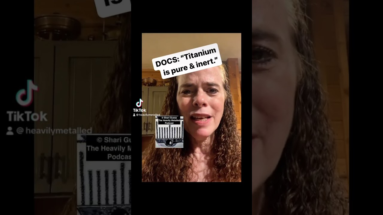 About That Titanium Implant…. It’s Not Inert. #metal #allergies #titanium