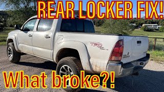 E-Locker Repair - Fixing my Toyota Locking Differential!