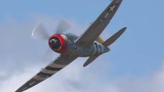 Grumman Duck, P-47, P-40 & Bf 109 Star At Bremerton Airshow