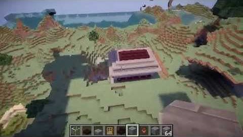 Camerastudio + Shader mod test 1 Minecraft 1.6.4