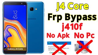 J4 Core Frp Byp Apk Not Installed Sm J410F Frp Byp New Update The Right Solution