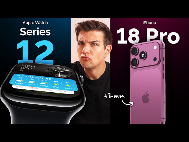 Der Apple Watch Plan steht! Series 12 & Ultra 4 kommen mit diesen Features & iPhone 18 Pro wird BIG!