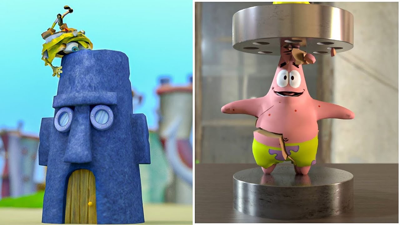 Губка Боб и Патрик против желейных Губки Боба и Патрика 🧽⭐