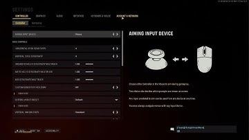 Best Keyboard & Mouse Settings To Use In Call Of Duty Vanguard!