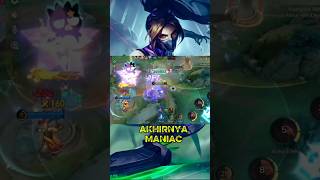 Maniac jg 😆😆 #mlbb #mobilelegends #shorts #mlbbshorts