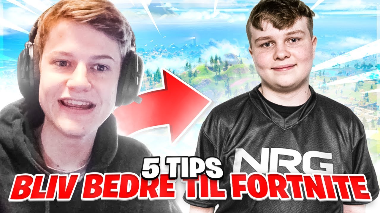 SÅDAN BLIVER DU PRO TIL FORTNITE - 5 gode tips! Dansk Fortnite