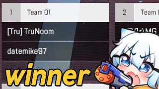 well we actually won an apex tourney!!!