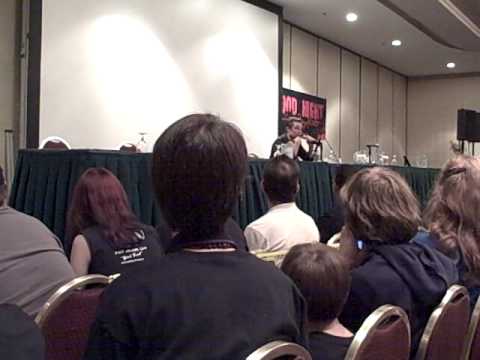 James Marsters Q&A - Discussing Anthony Stewart Head....He's working on WHAT? at Monster Mania 2009