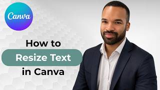 How to Resize Text in Canva (EASY)