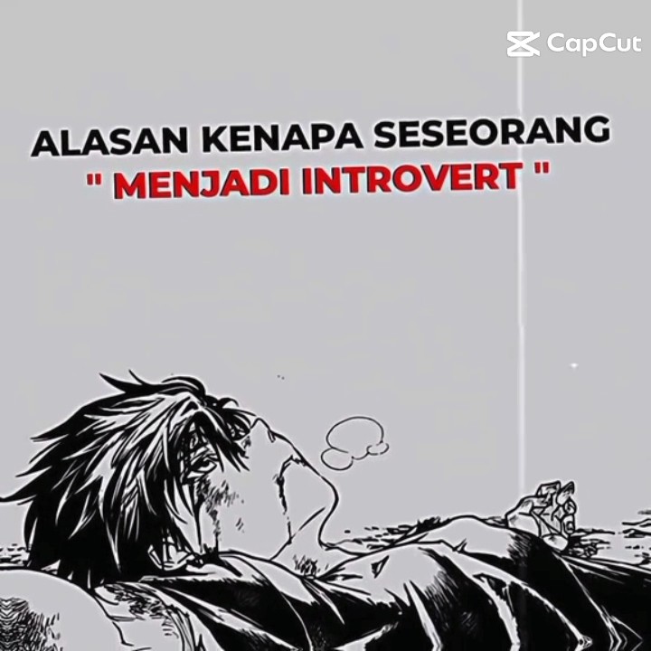 introvert itu ada alasan yg sedih