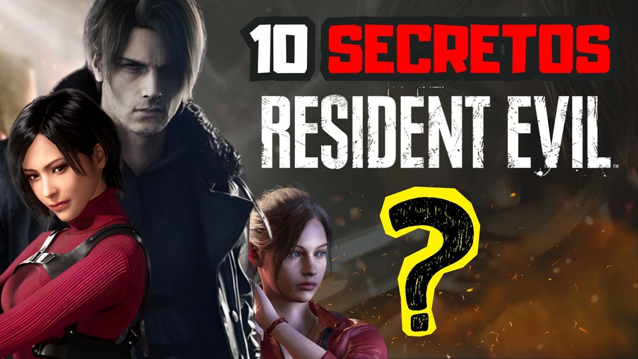 10 SECRETOS que (QUIZAS) NO SABIAS de la SAGA RESIDENT EVIL 🧟 - YouTube