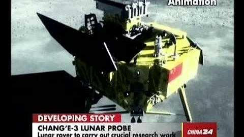Animation of Chang'E-3 lunar probe - DayDayNews