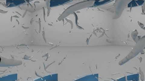 Vortex structures in the von Kármán flow in 360 VR - blender for scientific visualization