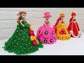 5 Best collection woolen craft doll | Easy way to decorate dolls