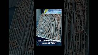 Toyota Camry cabin air filter replacement #automobile