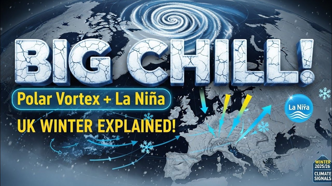 UK Winter 2025/26: Polar Vortex, La Niña & The Big Chill EXPLAINED!