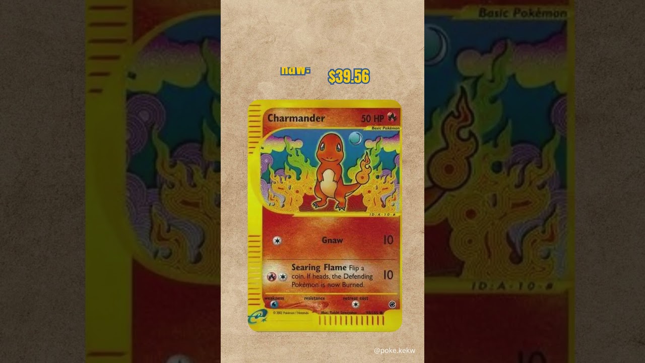 🔥📣 STONKS: TOP 10 Most Expensive CHARMANDER Cards | English | Pokémon TCG 📈📈  