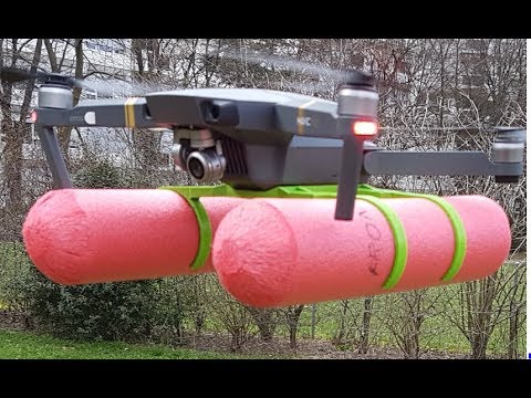 ⁣Drone DJI Mavic Pro with floats for lake or sea