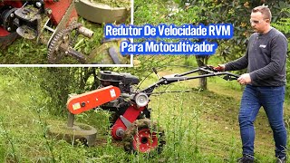 Redutor De Velocidade RVM Para #motocultivador  de 5 a 7 HP e RF-500