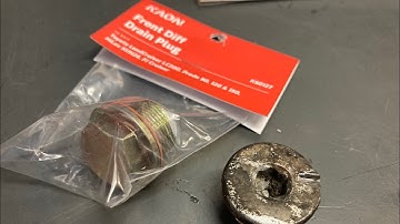 DIFF PLUG STUCK OVERTIGHTENED and the Easy SOLUTION