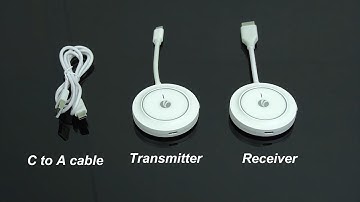 Easy Screencast Without Software Tutorial | VCOM 4K Wireless HDMI Extender