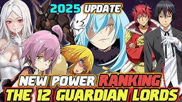 New Power Ranking of Rimuru’s 12 Guardian Lords EXPLAINED !