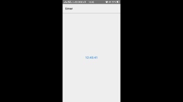 DigitalClock Android/AIDE tutorial..