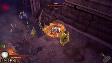 Lets play Diablo III: Reaper of Souls – Act 1 - Crusader (Female) - Part 6